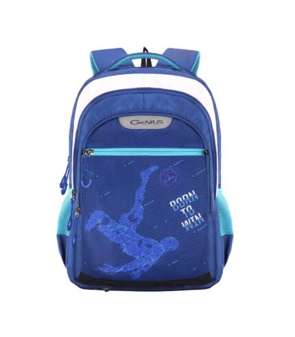 Genius Striker Blue 19 inch Laptop Backpack