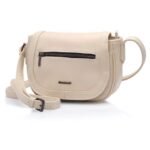 Fastrack-Beige-Polyurethane- ladies Sling Bags