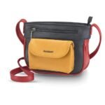Fastrack-Blue-Polyurethane-Sling Bag for women