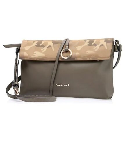 Fastrack-Brown-Roscoe-Sling Bag for girl-A0921