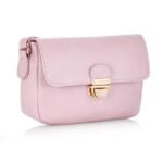 Caprese Womens Metallic Lock Closure Sling Bag 11.5 cm 2