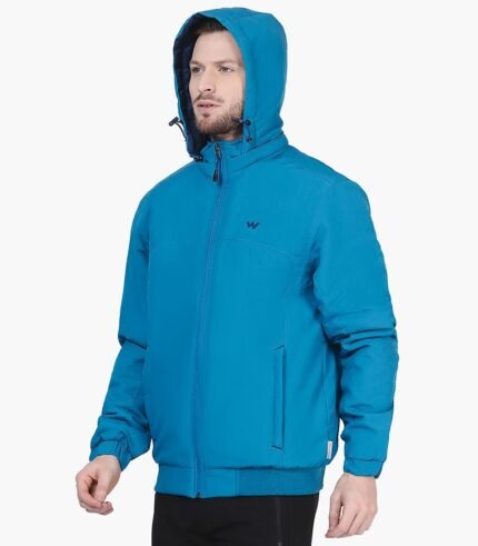 Wildcraft jacket-Teal-Men