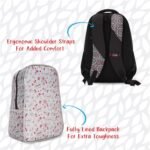 Safari Genie Satin Backpack Waterproof School Bag 5