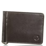 Carlton Men Black Genuine Leather Money Clip 3