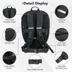 Motorcycle Riding LED Backpack